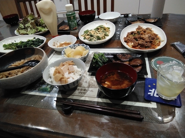 ある日の夕飯 2026-04-15