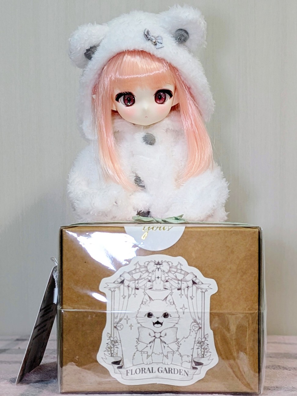 ✨激レア✨❤️お腹を押すと…❤️ピンク×ホワイト　アンティークベア　オープンマウス ウィッグを変えたくて初夏 - 10年ROMった私とラピスの日記