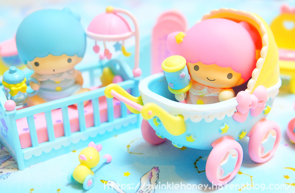 キキララ ベビーマスコット&ベビーベッド きせかえベビーマスコットが恐ろし可愛い - キキとララの旅する星で