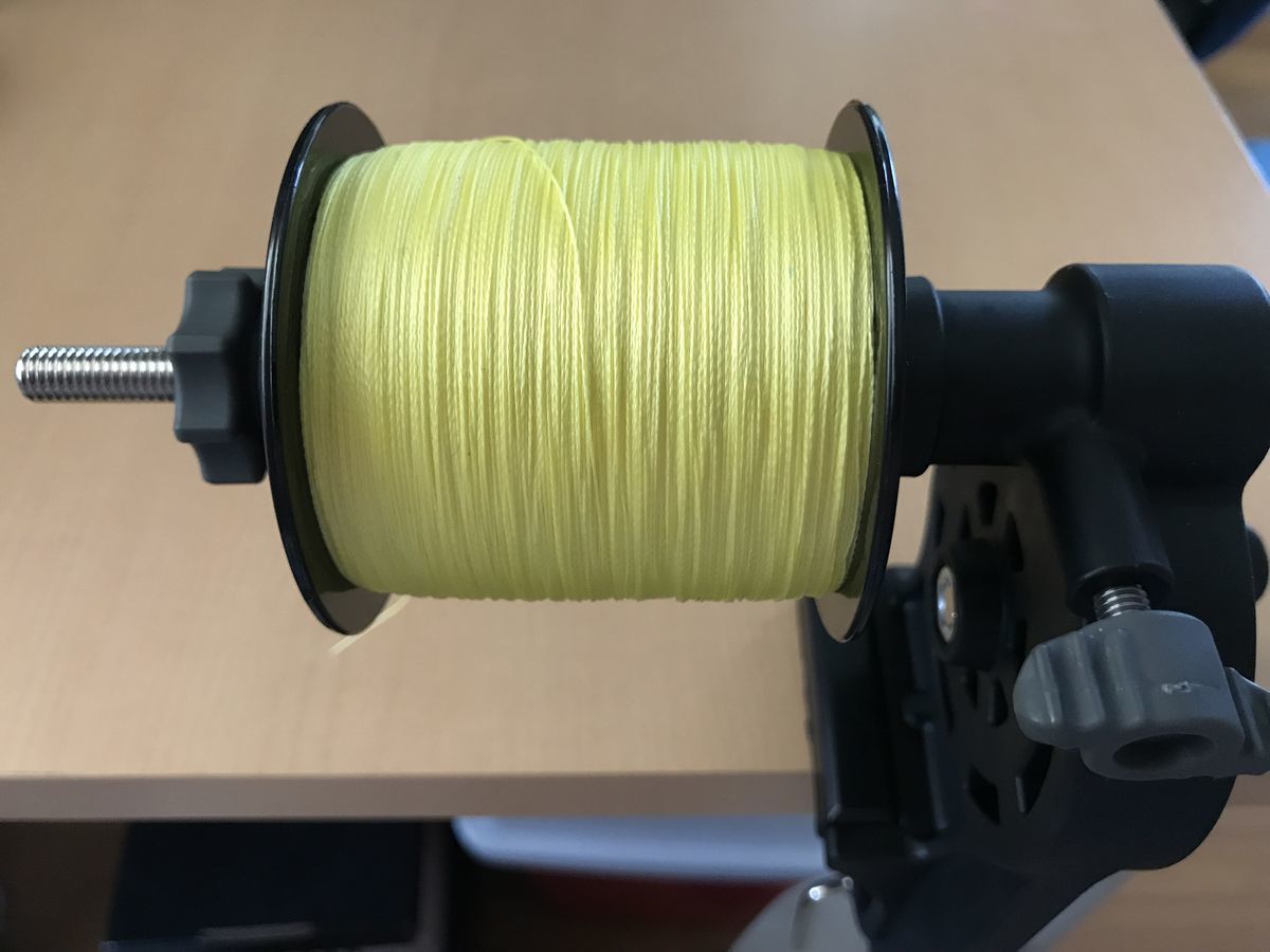 オシコン301pgに糸を巻こう シマノ タナトル 高速リサイクラー2 0の使い方 釣活始めました