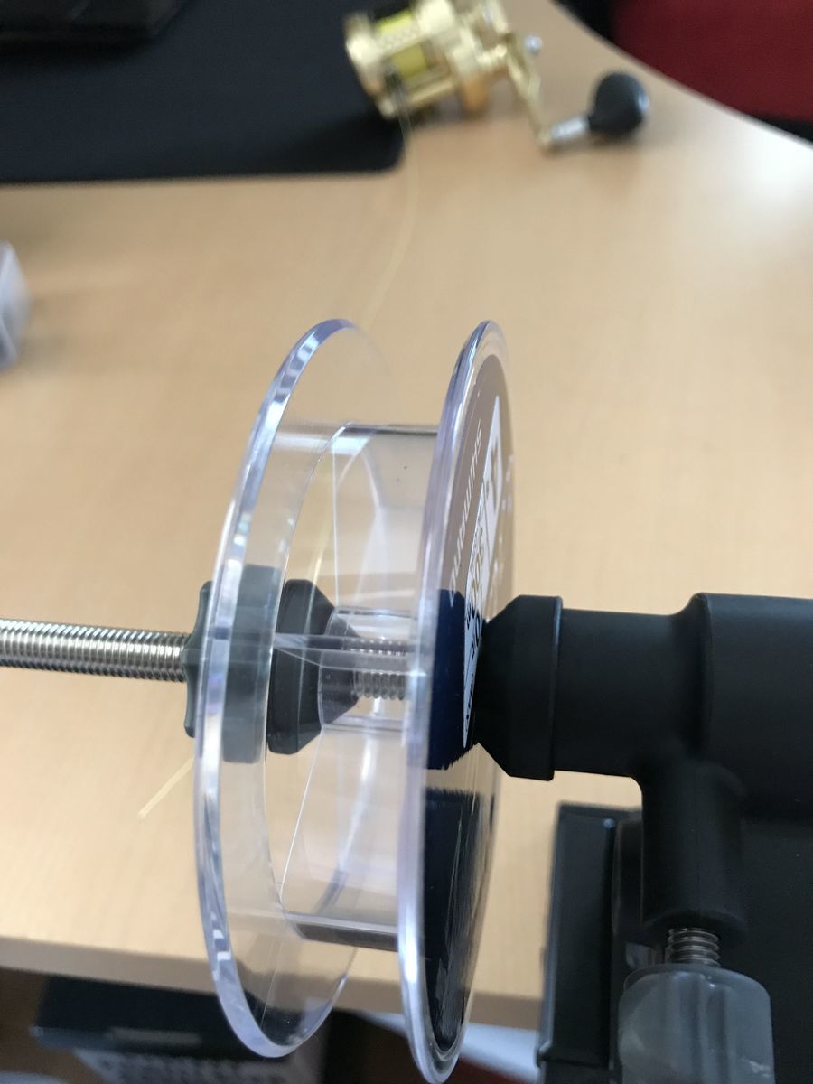 オシコン301pgに糸を巻こう シマノ タナトル 高速リサイクラー2 0の使い方 釣活始めました