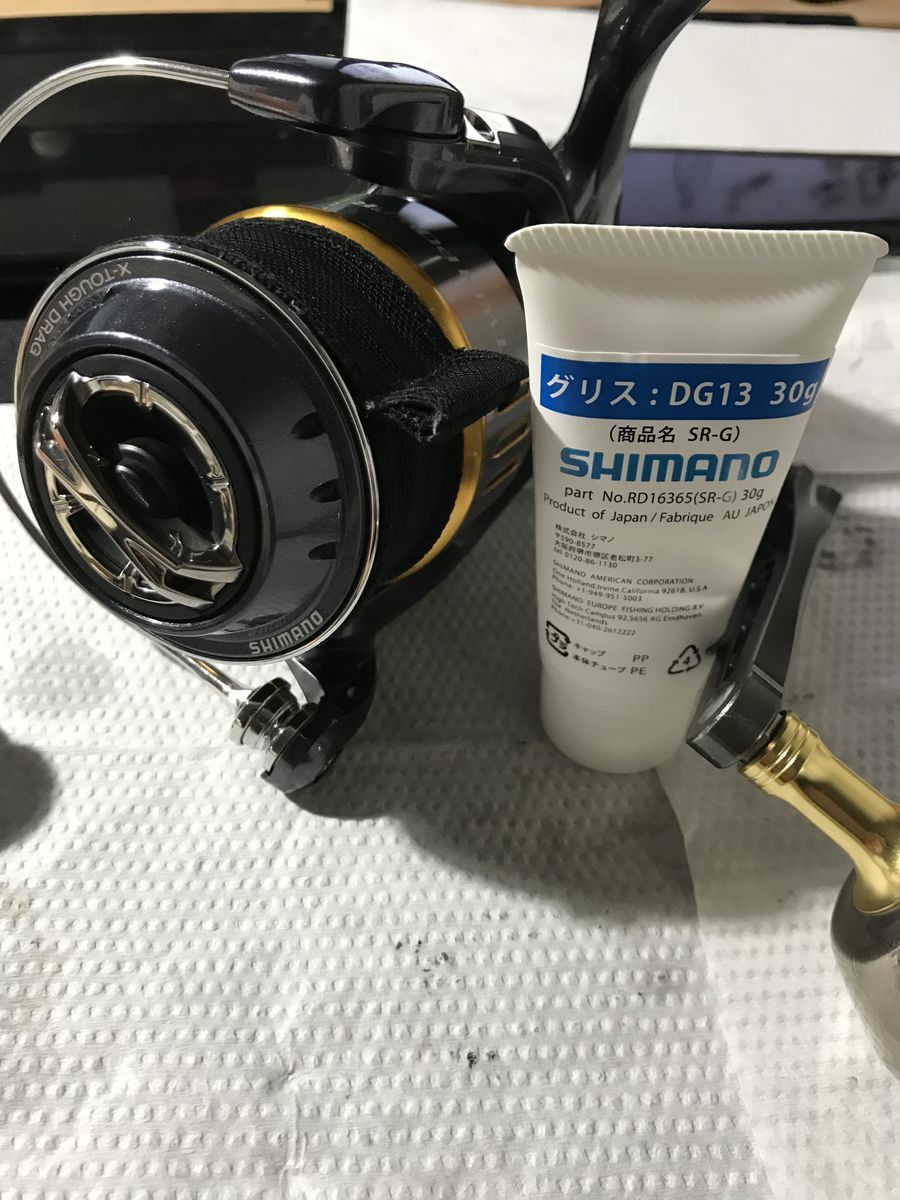 自粛中にリールのメンテナンス！［ツインパワーSW8000PGオーバーホール