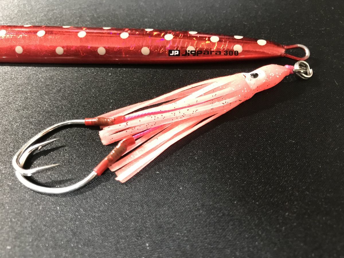 暇な間に…アシストフック自作！！SLJ用！タラジギング用！ - 釣