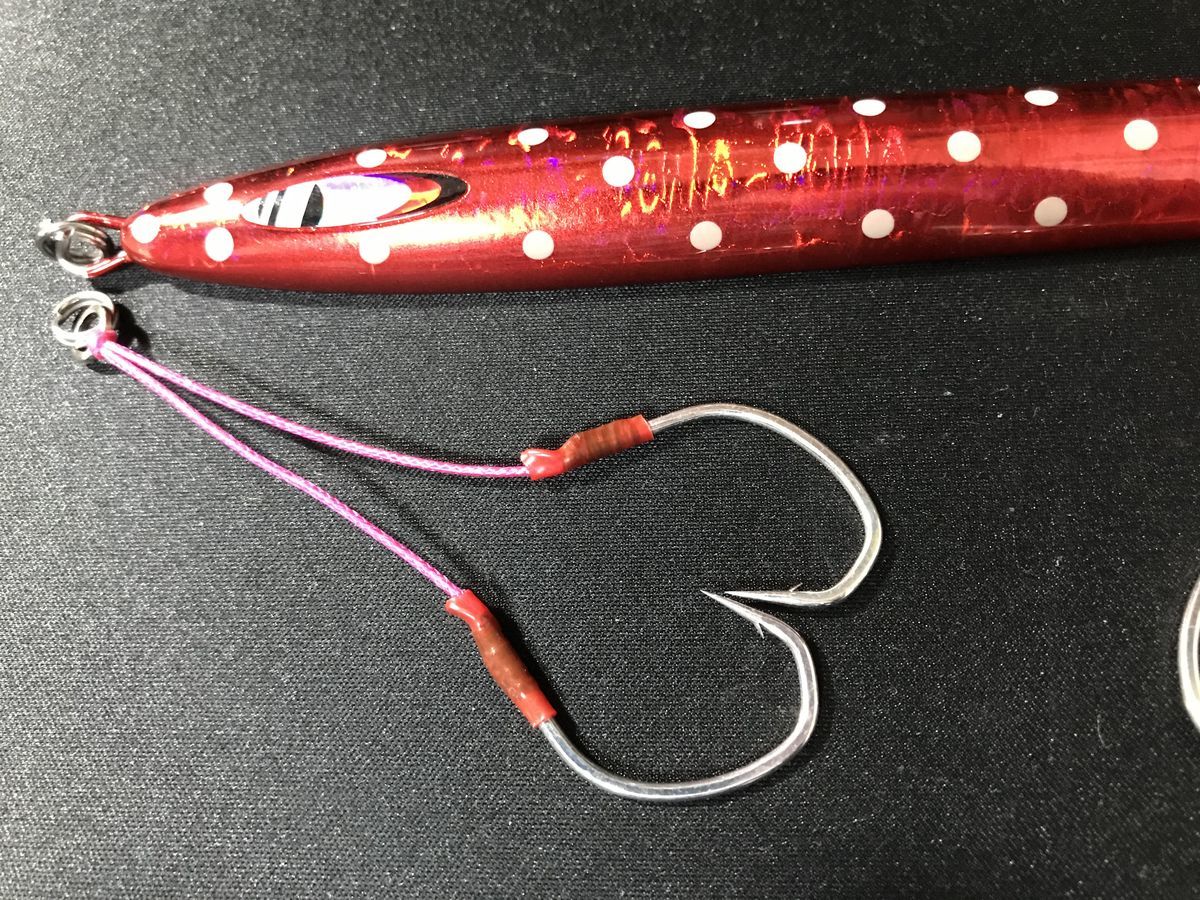 暇な間に アシストフック自作 Slj用 タラジギング用 釣活始めました