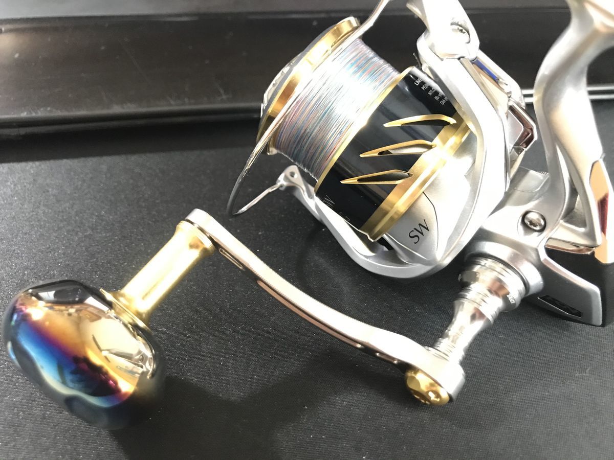 リブレ　ライトアーム70 ダイワ用 リブレ ライトアーム 70 PT42ノブ ダイワSW用 ブラック+チタン