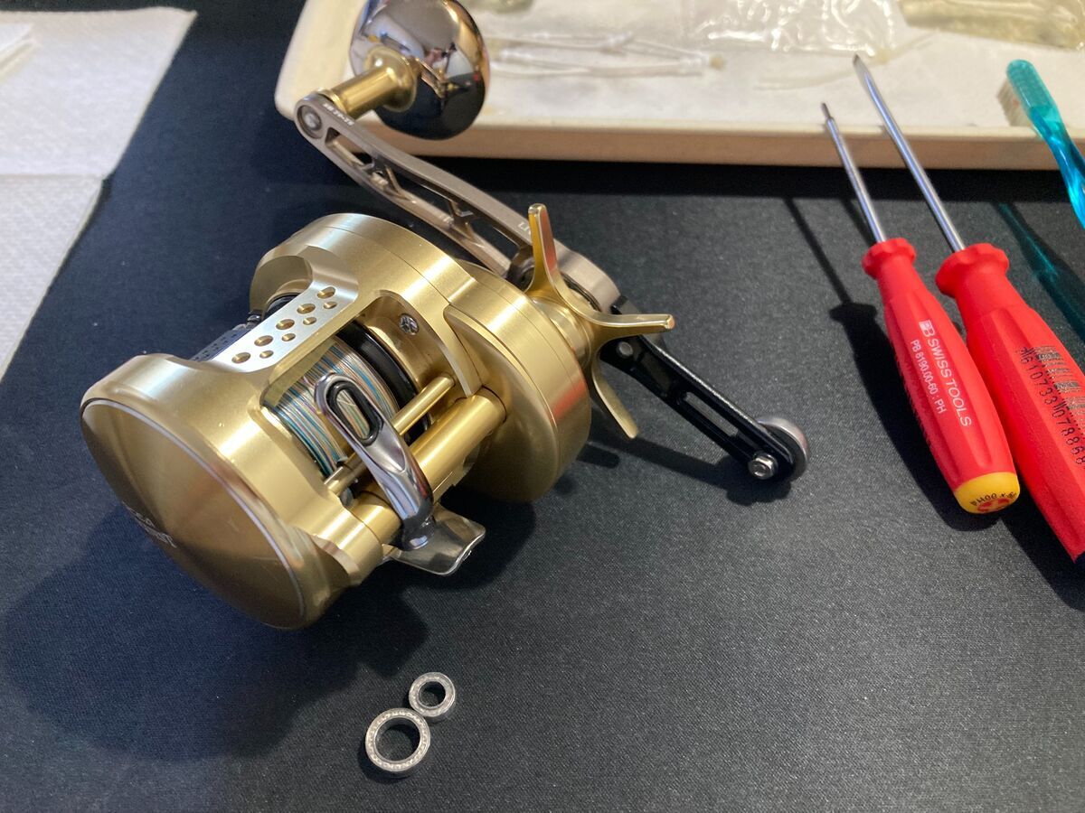 16オシアコンクエスト301PG メンテナンスをやってみよう