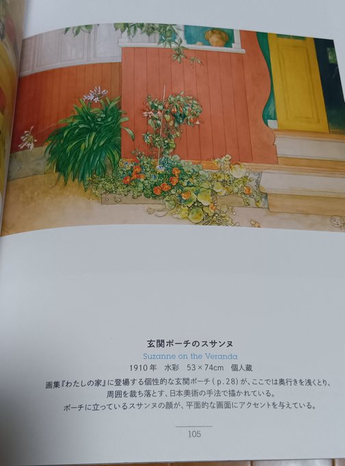 スウェーデンの国民的画家 カール・ラーションの画集から幾つか