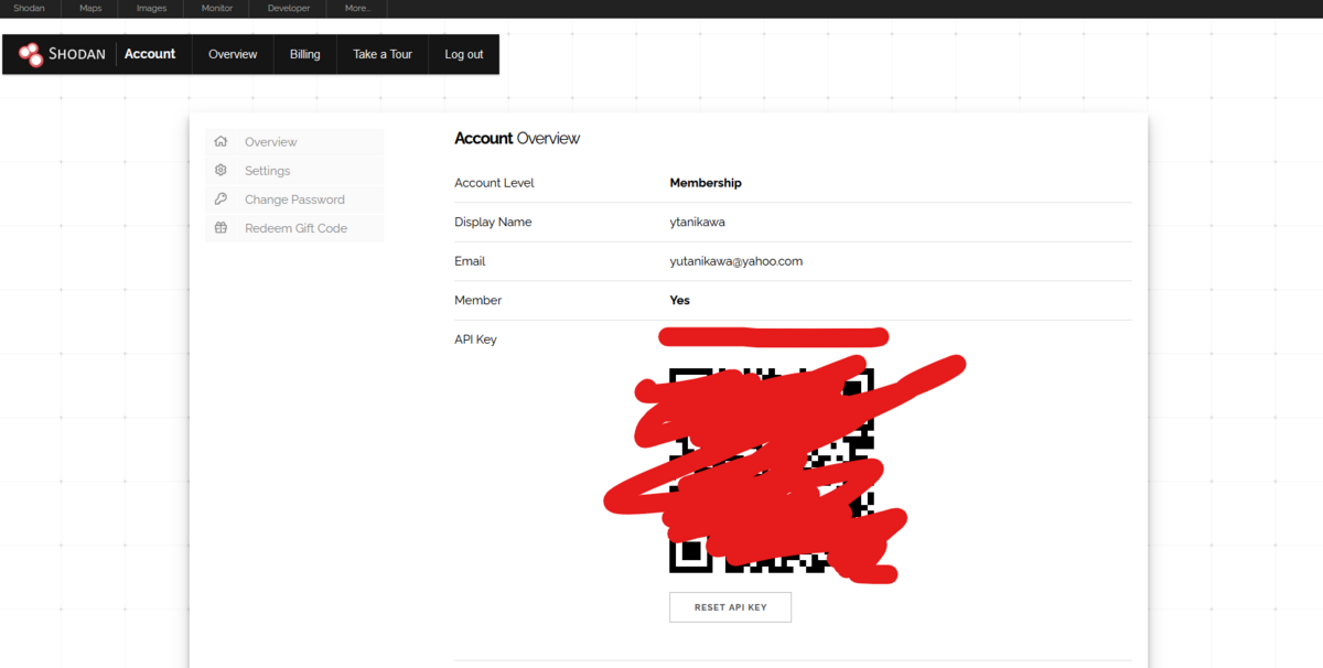Shon Api shodan API Keyで連携してみた - The light of hope to the other side of the ...