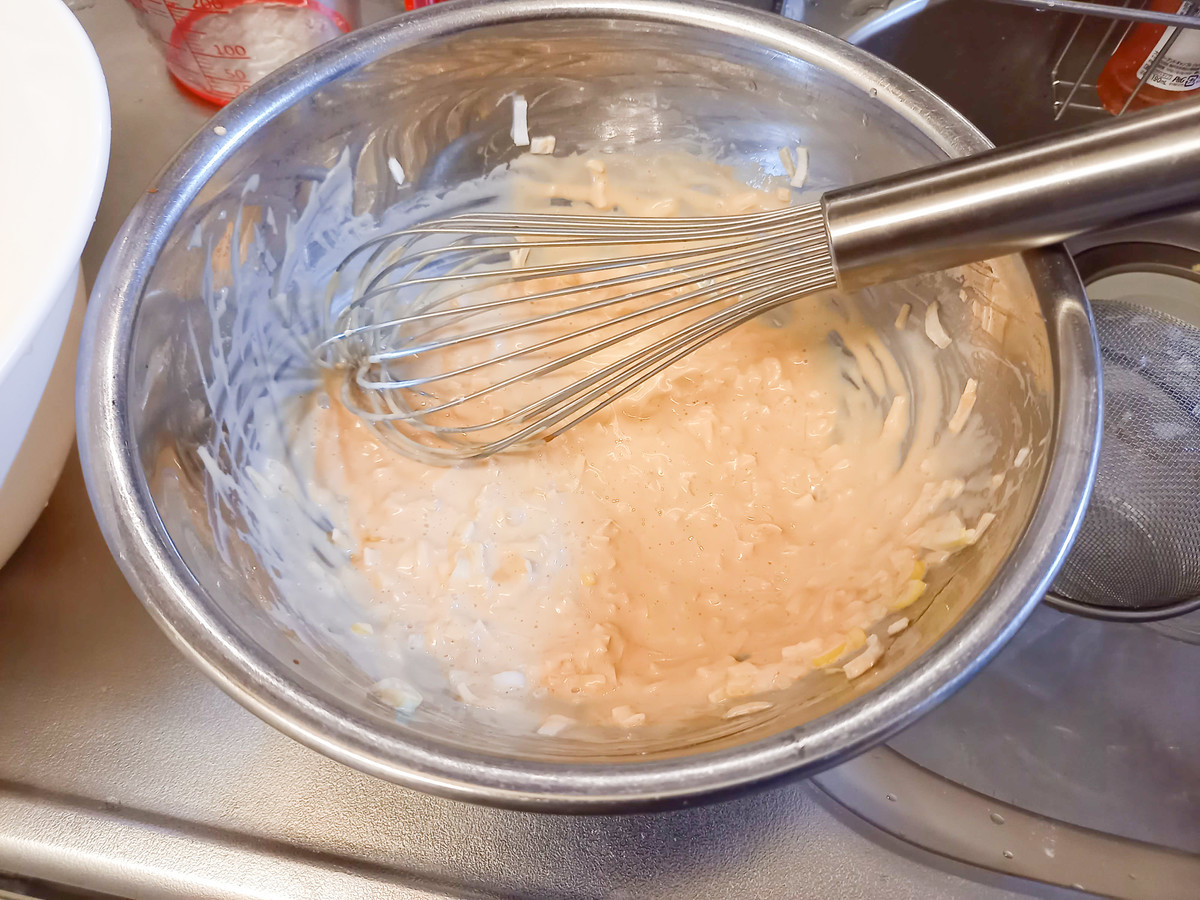 混ぜたソース
