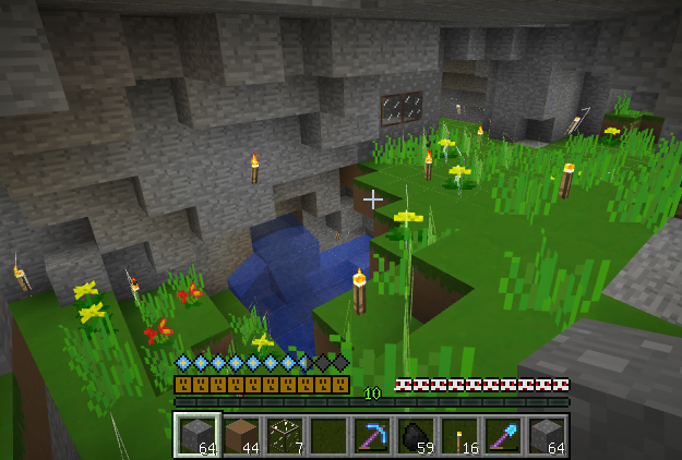 個別 地下庭園製作中 の写真 画像 Minecraft みりんでとうふな写真館