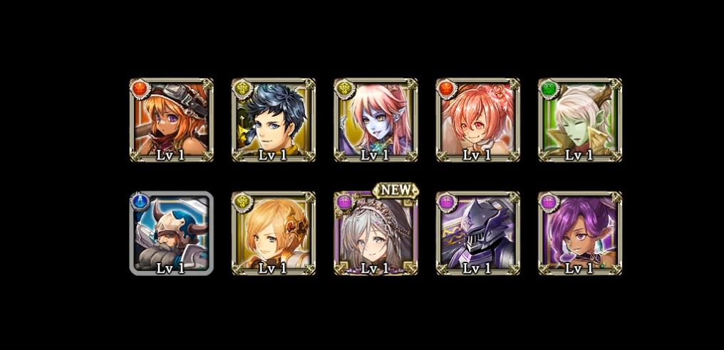 幻獣契約クリプトラクト 召喚祭第一弾 10連 2垢 Uiruの片隅