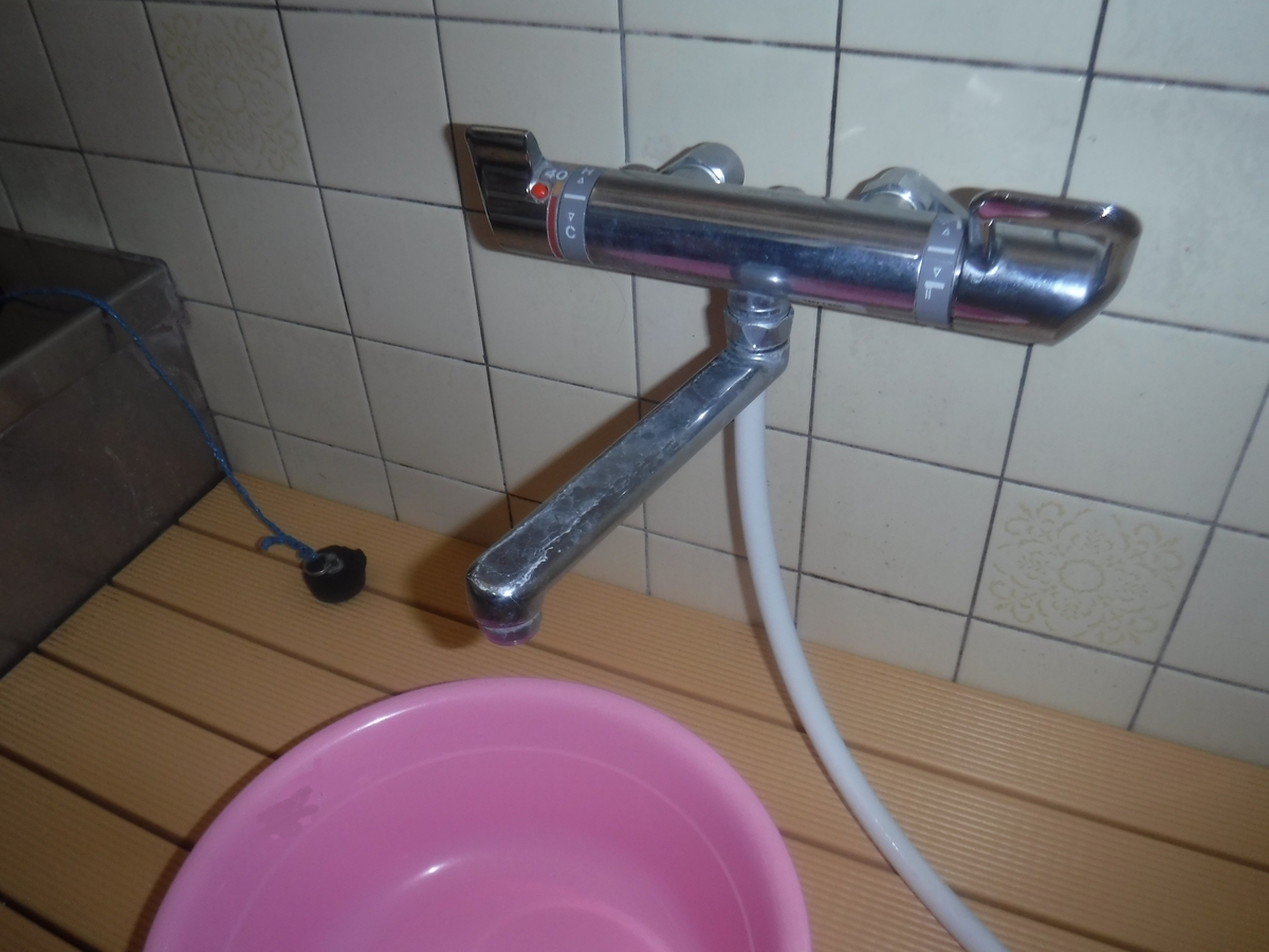 浴室サーモシャワー水栓 水漏れ修理 TOTO TMY140C - あなたにも出来る 