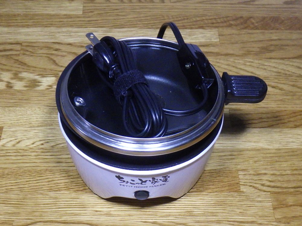 キッチン家電4点セット】 ちょこっと家電etc車中泊キャンプおまけ付