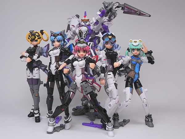 バンダイ 学炎合体 モエバイン 忍術部 レビュー 後編 - YOの玩具箱