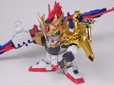 バンダイ BB戦士 三国伝 黄忠ガンダム レビュー - YOの玩具箱