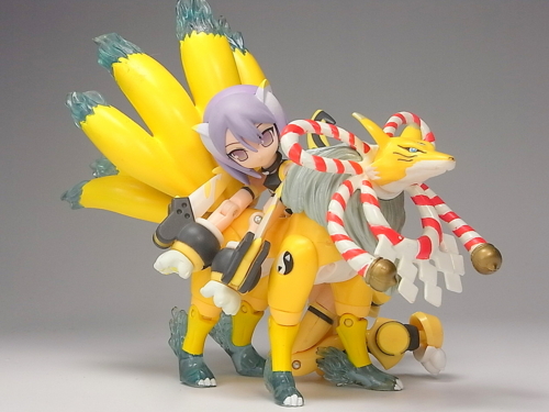 バンダイ デジモンテイマーズ D-Real キュウビモン レビュー