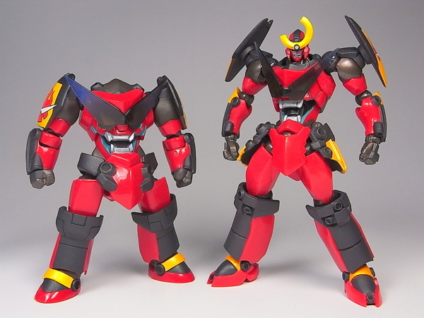 海洋堂 リボルテックヤマグチ 天元突破グレンラガン グレン ＆ ラガン