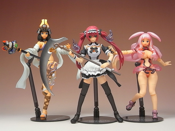 海洋堂 リボルテック クイーンズブレイド 古代の王女 メナス レビュー