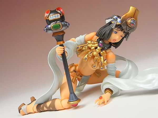 海洋堂 リボルテック クイーンズブレイド 古代の王女 メナス レビュー