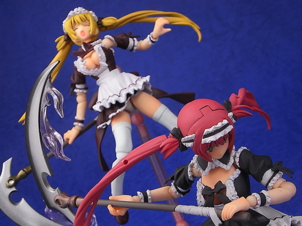 海洋堂 リボルテック クイーンズブレイド アイリ 2Pカラー