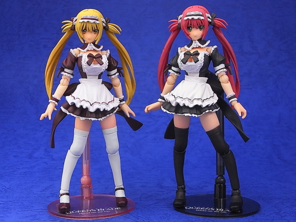 海洋堂 リボルテック クイーンズブレイド アイリ 2Pカラー