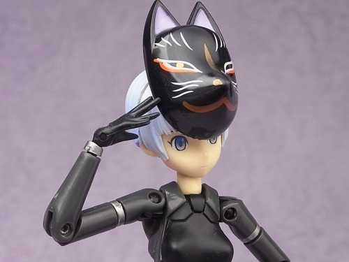 フィギュア　忍者型MMS フブキ 黒き翼ver. 「武装神姫」 コナミ 武装神姫 忍者型MMS フブキ 黒き翼ver. レビュー - YOの