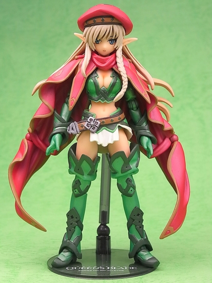 リボルテック クイーンズブレイド No.007 戦闘教官 アレイン(1Pカラー) 再販】リボルテック クイーンズブレイド Series No.007 アレイン