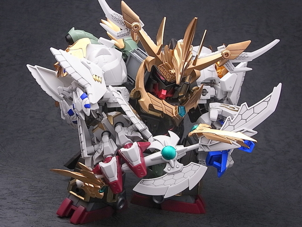 バンダイ BB戦士 三国伝 戦神合身 蚩尤ガンダム レビュー - YOの