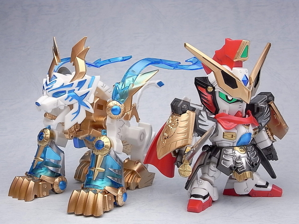 バンダイ BB戦士 三国伝 轟大帝 孫権ガンダム・虎燐魄 レビュー