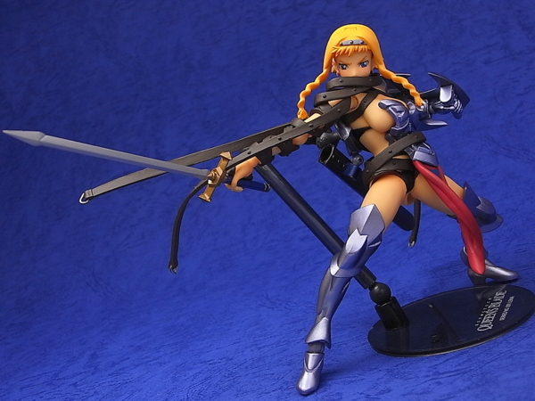 海洋堂 リボルテック クイーンズブレイド 流浪の戦士 レイナ