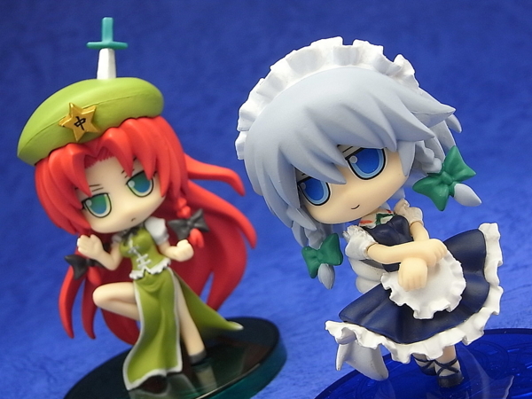 十六夜咲夜&紅美鈴(いざよいさくや&ほんめいりん) 東方Project TOHO SUPER DEFORMED SERIES04 完成品 フィギュア ピンクカンパニー