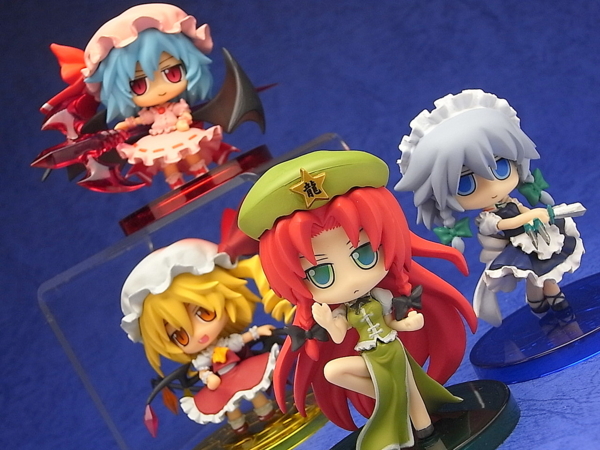 東方 スーパーデフォルメシリーズ 04 十六夜咲夜・紅美鈴 レビュー