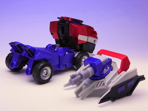トランスフォーマー アニメイテッド TA-01 オプティマスプライム ボイジャー TF アニメイテッド TA-01 オプティマスプライム（ファイヤー