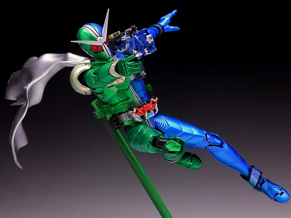 S.H.フィギュアーツ 仮面ライダーW(ダブル) サイクロントリガー&amp;サイクロンメタル wyw801m S.H.Figuarts 仮面ライダーW サイクロントリガー&サイクロン