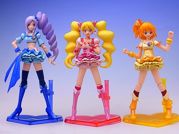 SHフィギュアーツ　フレッシュプリキュアセット ☆S.H.Figuartsフィギュアーツ☆フレッシュプリキュア! 4体