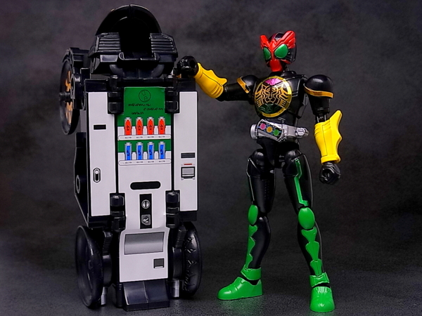 キャンディトイ 仮面ライダーオーズ コンボチェンジオーズ レビュー