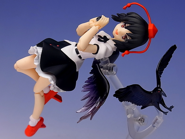 Max Factory figma 博麗霊夢 霧雨魔理沙 十六夜咲夜 射命丸文 伊吹萃香 東方Project 上海アリス幻樂団 figma No.90 射命丸 文 新品未開封