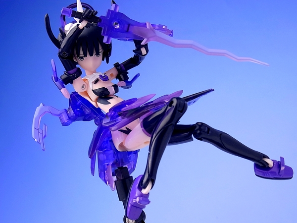 武装神姫 剣士型MMS ジールベルン アメジスト レビュー - YO