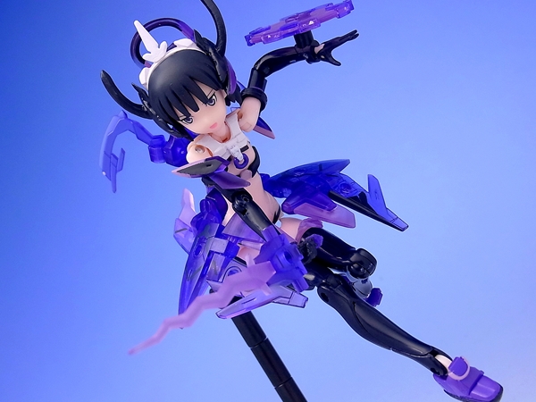 武装神姫 剣士型MMS ジールベルン アメジスト レビュー - YO