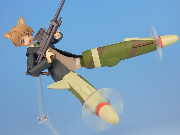 Maxfactory figma ストライクウィッチーズ リネット・ビショップ 中古】(本体A/箱B)figma ストライクウィッチーズ リネット