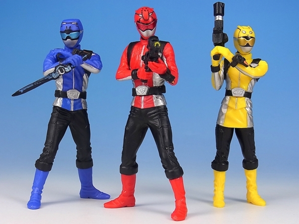 HDα 特命戦隊ゴーバスターズ　フィギュア　8個セット HDα 特命戦隊ゴーバスターズ レビュー - YOの玩具箱