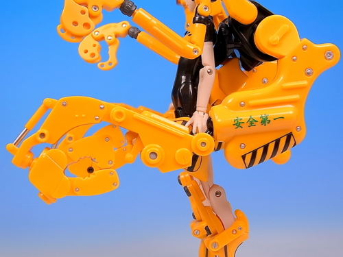 武装神姫/グラップラップ EXウエポンセット 建機型MMS グラップラップ 武装神姫 コナミ