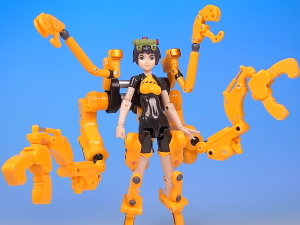 武装神姫 建機型MMS グラップラップ レビュー - YOの玩具箱