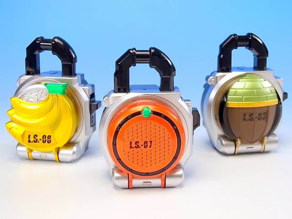 仮面ライダー鎧武 カプセルロックシード 01 3種レビュー - YOの玩具箱