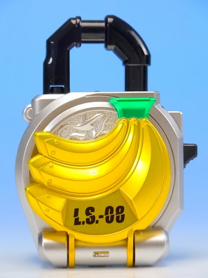 仮面ライダー鎧武 限定 当選品 バナナ ロックシード ゴールドＶｅｒ． BANDAI - ☆バナナロックシード☆仮面ライダー鎧武☆ロック