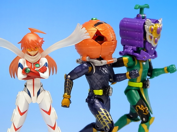 千値練　バスターマシン7号 フィギュア レビュー】 千値錬 RIO:bone バスターマシン7号 [トップを