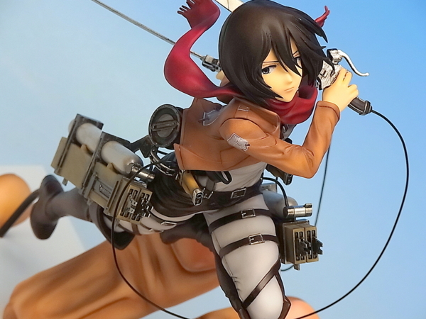 中古、プルクラ 進撃の巨人ミカサ アッカーマン1/7フィギュア プルクラ 1/7 ミカサ・アッカーマン サンプル レビュー - YOの玩具箱