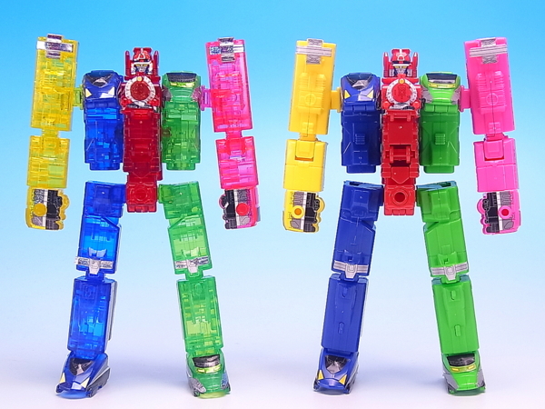 ミニプラ 超トッキュウオー レインボークリアスペシャル