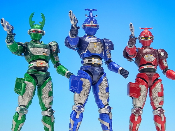 フィギュアーツ　重甲ビーファイター　ジースタッグ&レッドル S.H.フィギュアーツ ジースタッグ ＆ レッドル レビュー
