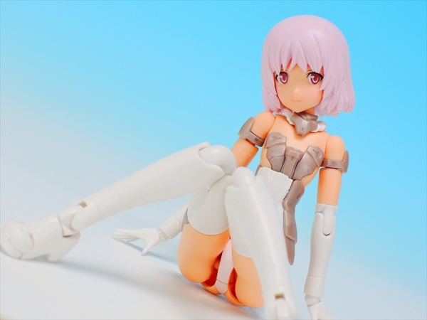 フレームアームズ・ガール マテリア White Ver. [Brown skin